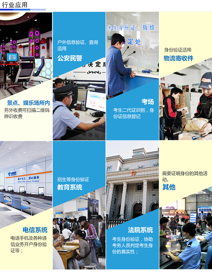 神思SS628-100X聯機型第二代居民身份證閱讀器行業應用